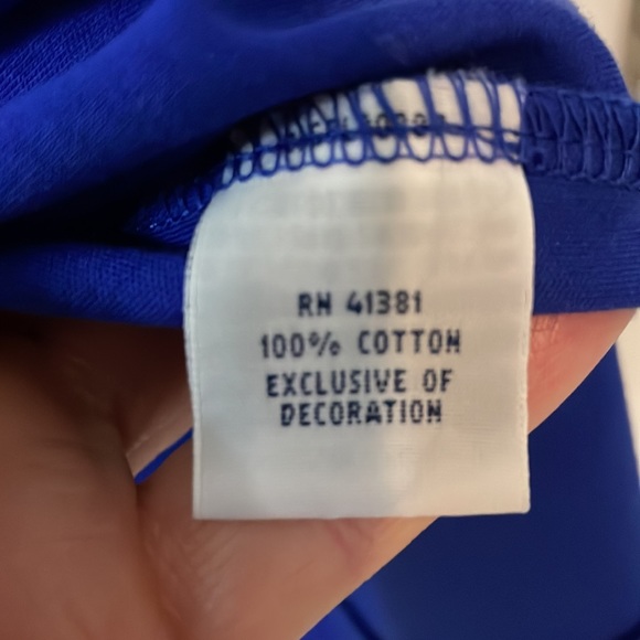 Mens royal blue polo shirt XL - Picture 4 of 4